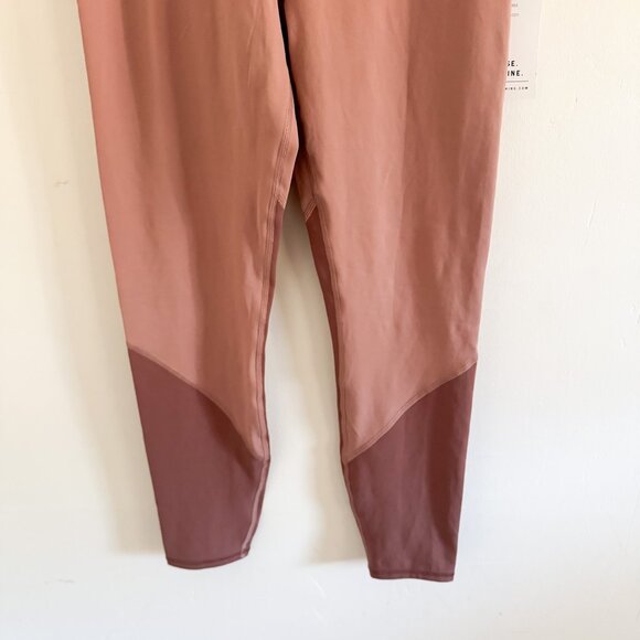NWT Vuori Colorblock Light Terracotta Studio Leggings M - Picture 4 of 9